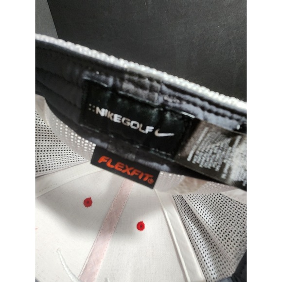 Nike 20xi VRs Golf Flexfit Trucker Hat Red White Mesh Logo Size L XL - Picture 7 of 8